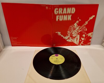 C22 GRAND FUNK LP VINYL SCHALLPLATTE CAPITOL EMI SKAO 406 1 C062 80 357 GERMANY