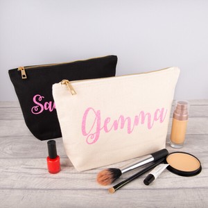 personalised make up case