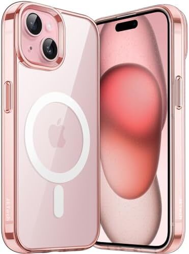 Magnetic Case for iPhone 15 Plus 6.7-Inch Compatible with MagSafe Wireless Charg