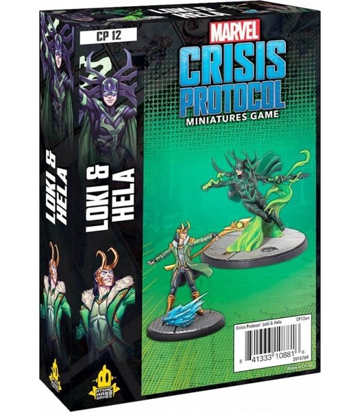 MARVEL CRISIS PROTOCOL:   LOKI & HELA  - INGLES MCP