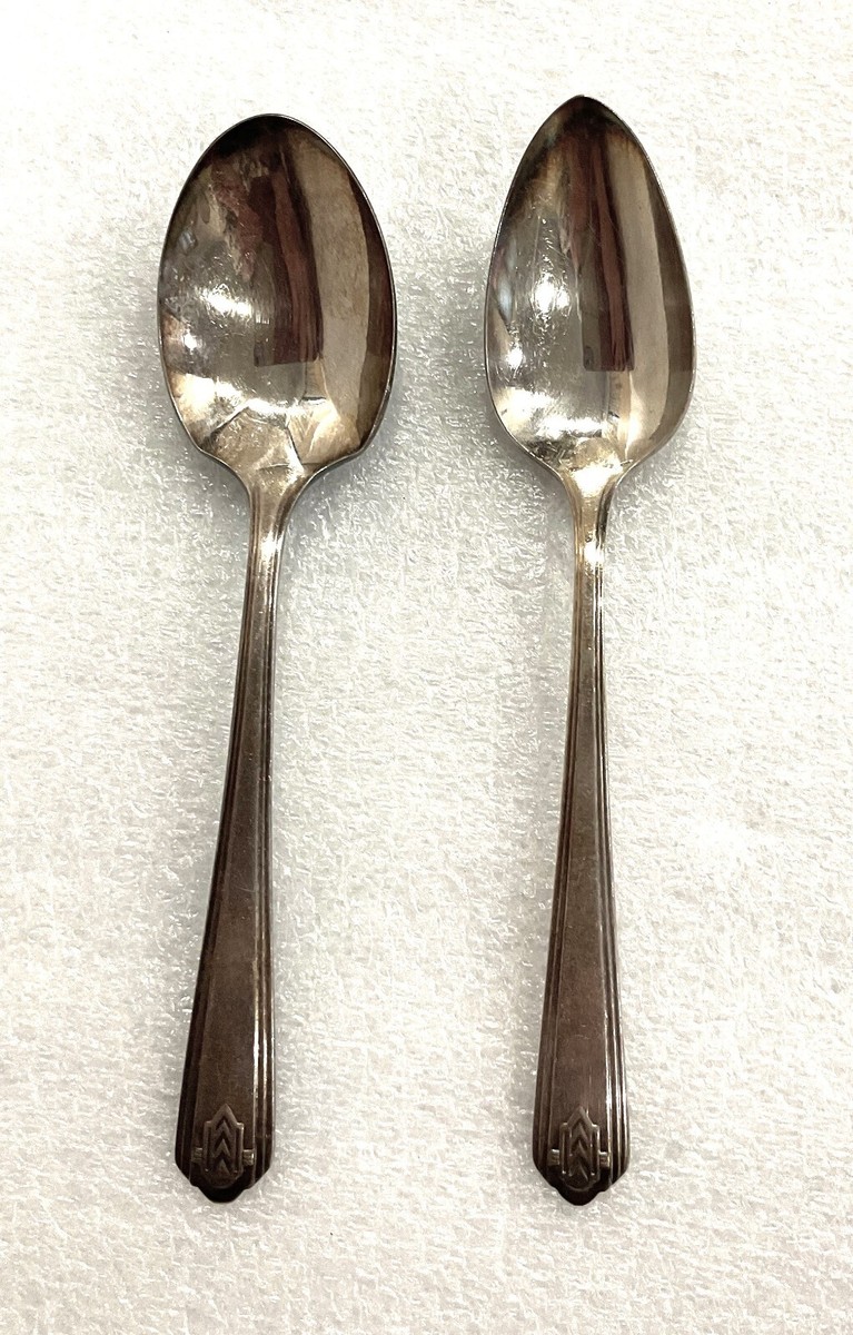 1881 Rogers, Triple, Oneida Ltd., Chevron Pattern | eBay