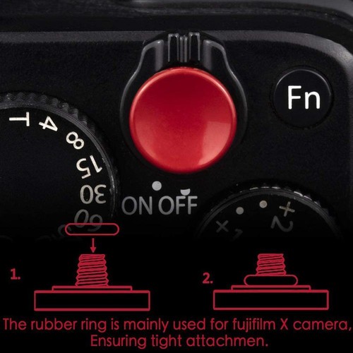 3PCS Camera Shutter Release Button for Fujifilm Leica Canon Nikon + More - Picture 12 of 17