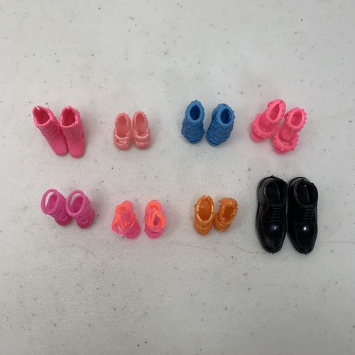 Lot of 8 Pairs Barbie & Ken Doll Shoes Fashion Doll Accessories - Picture 2 of 4