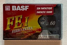 BASF FE I 90 + FE I 60 FERRO EXTRA I TYPE I CASSETTE TAPE