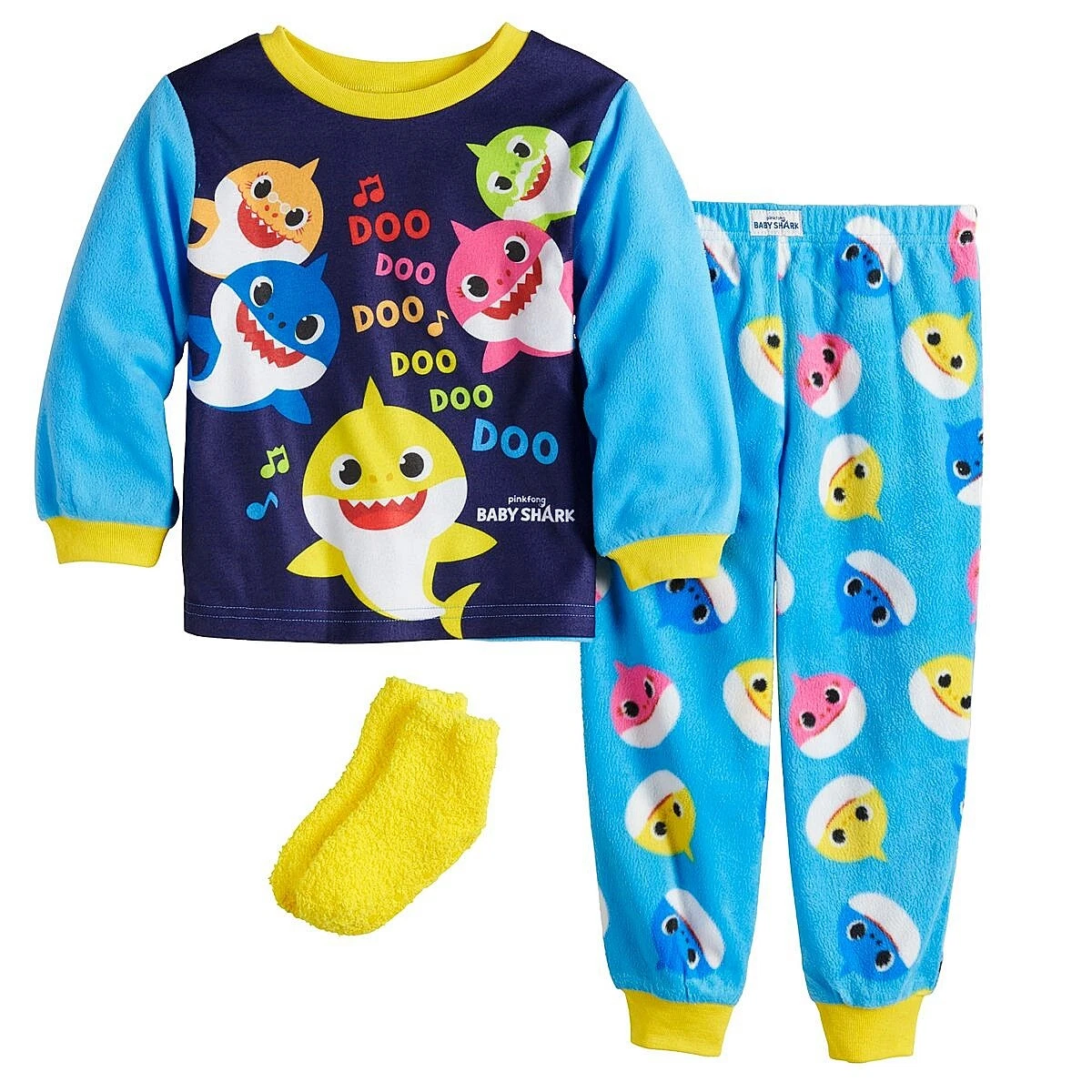 Pinkfong baby sale shark pajamas
