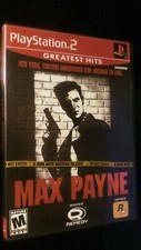 Max Payne (Sony PlayStation 2, 2001) ****TESTED****
