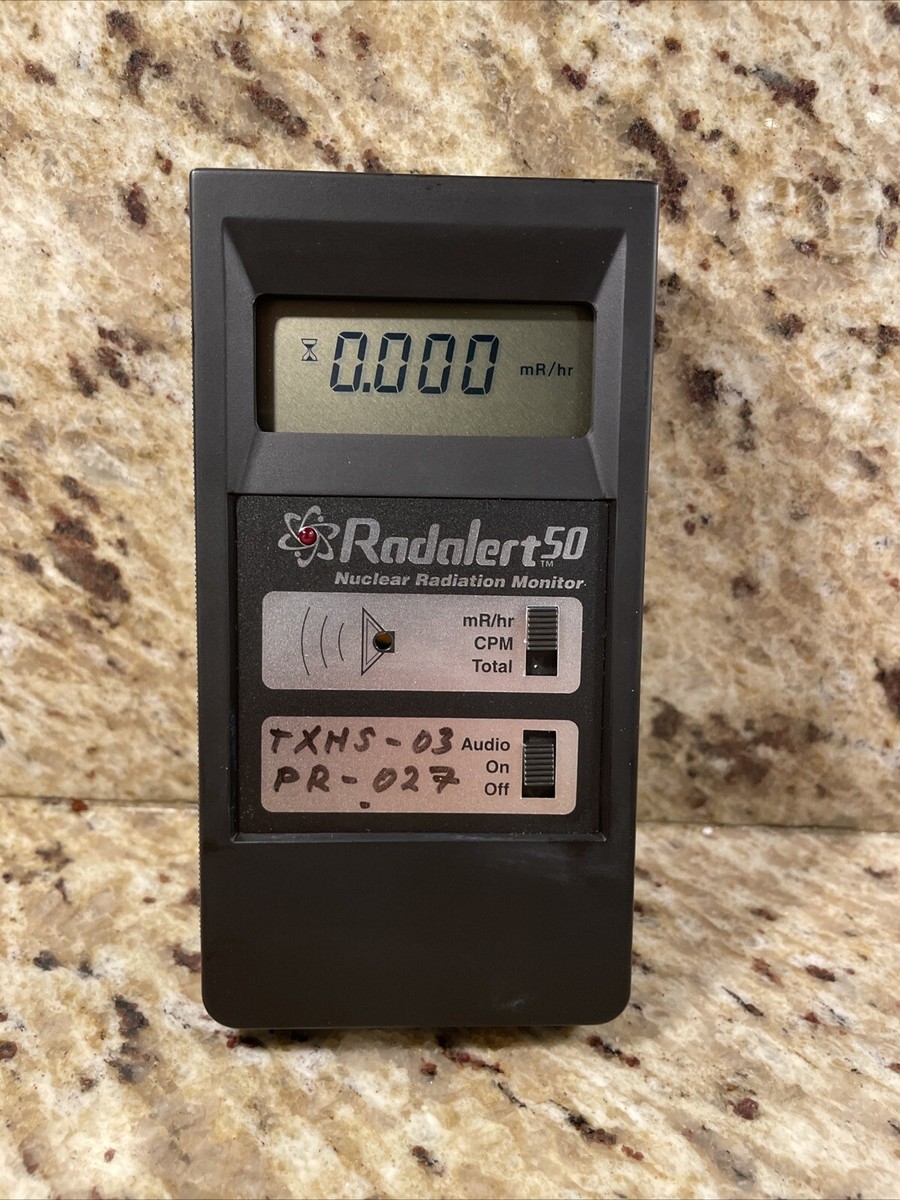 Medcom Radalert 50 Nuclear Radiation Monitor (New Battery Medcom Radalert 50 Nuclear Radiation Monitor (New Battery