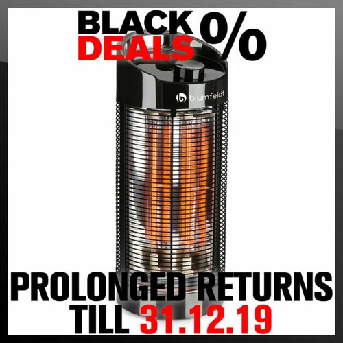 Electric Heater Blumfeldt Heat Guru 360 Xl Outdoor Radiant