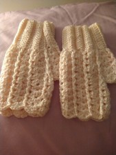 girls mittens Handmade