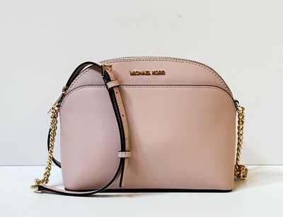 MICHAEL KORS JET SET TRAVEL DOME SHOULDER CROSSBODY BAG BLOSSOM