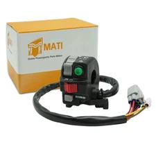 Left Handlebar Switch Start Head Light for Kawasaki Brute Force 750 KVF750 4x4i