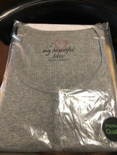 I Love My Beautiful Basic - Grey Top - UK Size 20 Evans South Collection T-Shirt