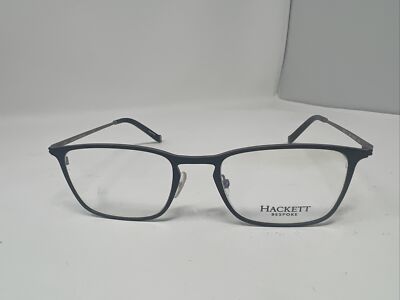 Hackett Bespoke HEB223 689 52/19 140 Black Men s Eyeglass Frames CC57