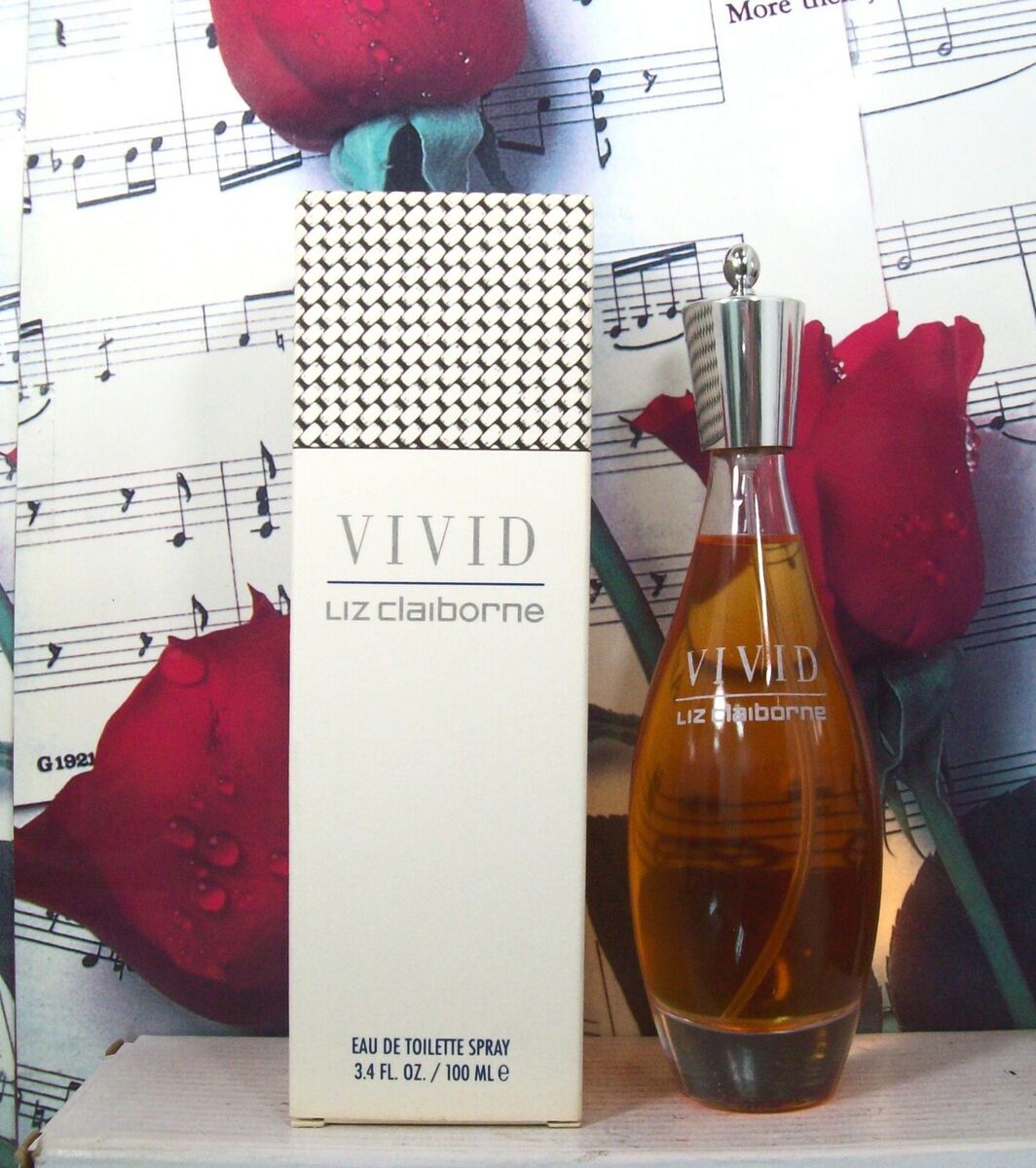 Vivid EDT Spray 3.4 Oz. By Liz Claiborne. Original Formula