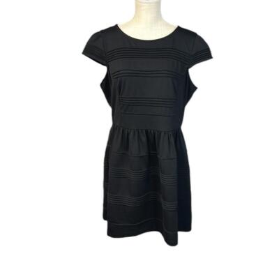 Elle Short Sleeve Above Knee Mini Dress Black Womens Size 16 | eBay Elle Short Sleeve Above Knee Mini Dress Black Womens Size 16 | eBay