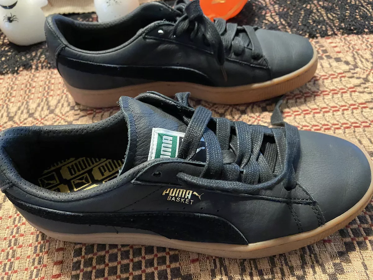 Puma basket deals black gum