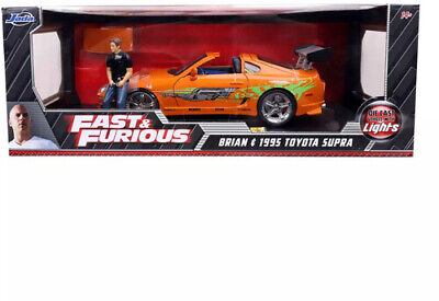 Jada Toys - 1:18 Fast and the Furious - Toyota Supra with Jada Toys - 1:18 Fast and the Furious - Toyota Supra with