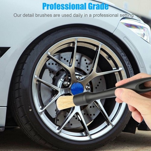 3Pack Car Brush Wash Auto Detailing Cleaning Engine Wheel Rim Grill Clean Tool - Picture 10 of 12