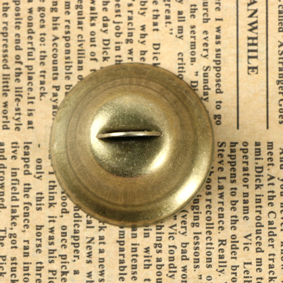 1-100x 38mm Vintage Bronze Jingle Bells for Dog Potty Training,Making Wind Chime - image 3 of 4