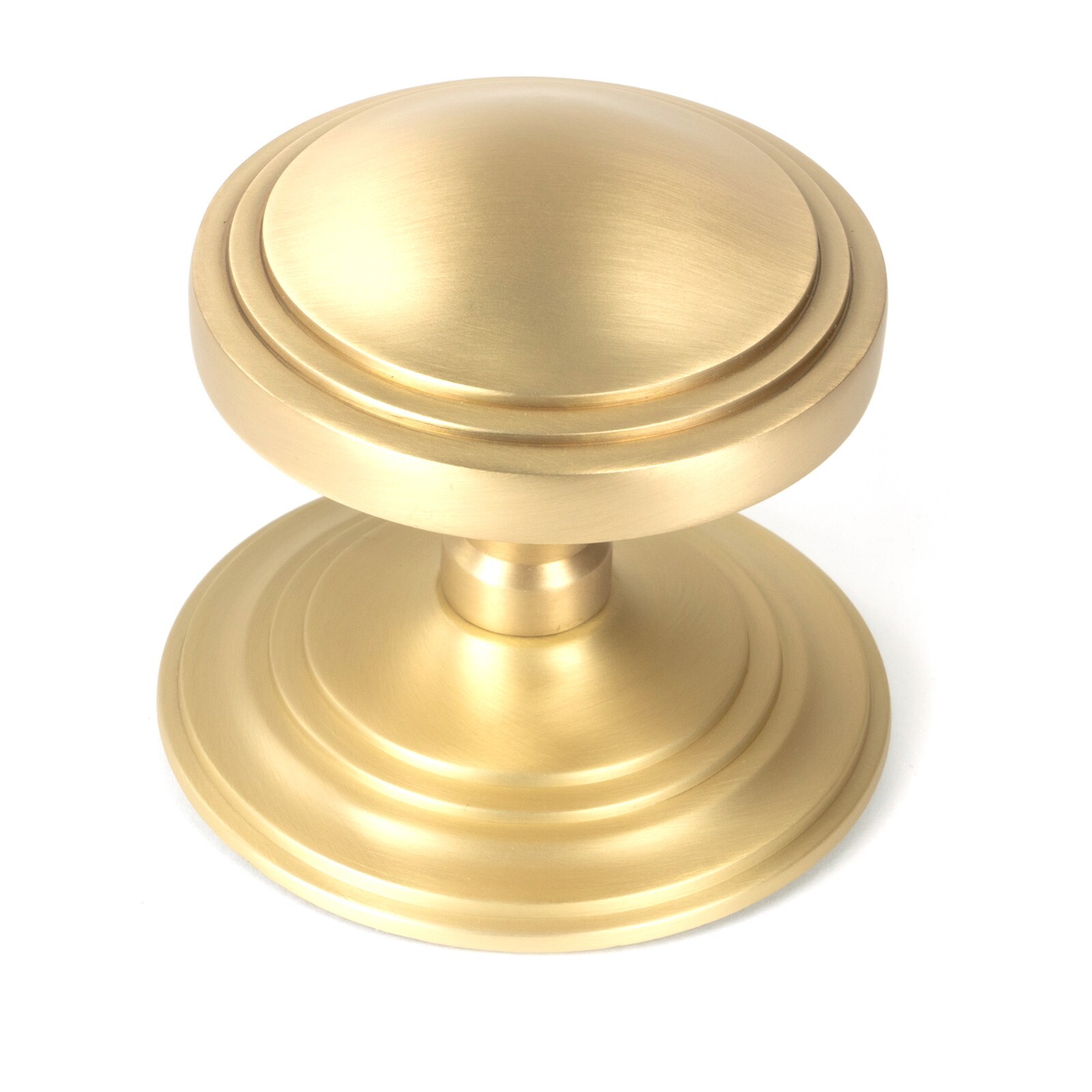 From The Anvil 50897 Satin Brass Art Deco Centre Door Knob