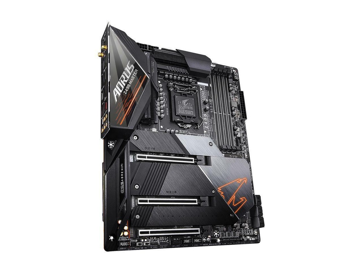 GIGABYTE Z490 AORUS MASTER LGA 1200 Intel Z490 ATX Motherboard