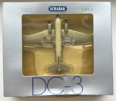 1:250 SCHABAK DOUGLAS DC-3 KLM PH-DAI No. 1028/5 Boxed Rare
