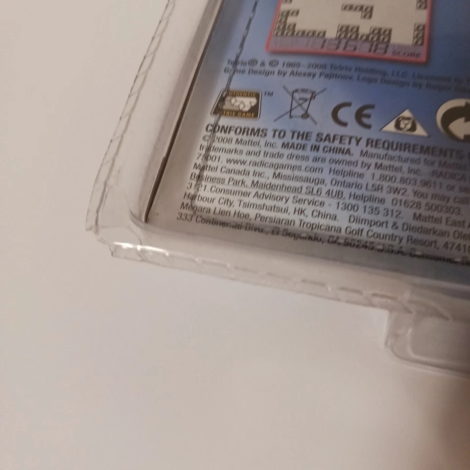 Портативная игра Tetris 360 Radica Mattel 2008 новая в коробке проверенная Look Get It Now - Изображение 4 из 4