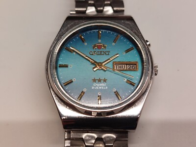 Orient Crystal Tristar Vintage Uhr mechanisch Automatik 36mm
