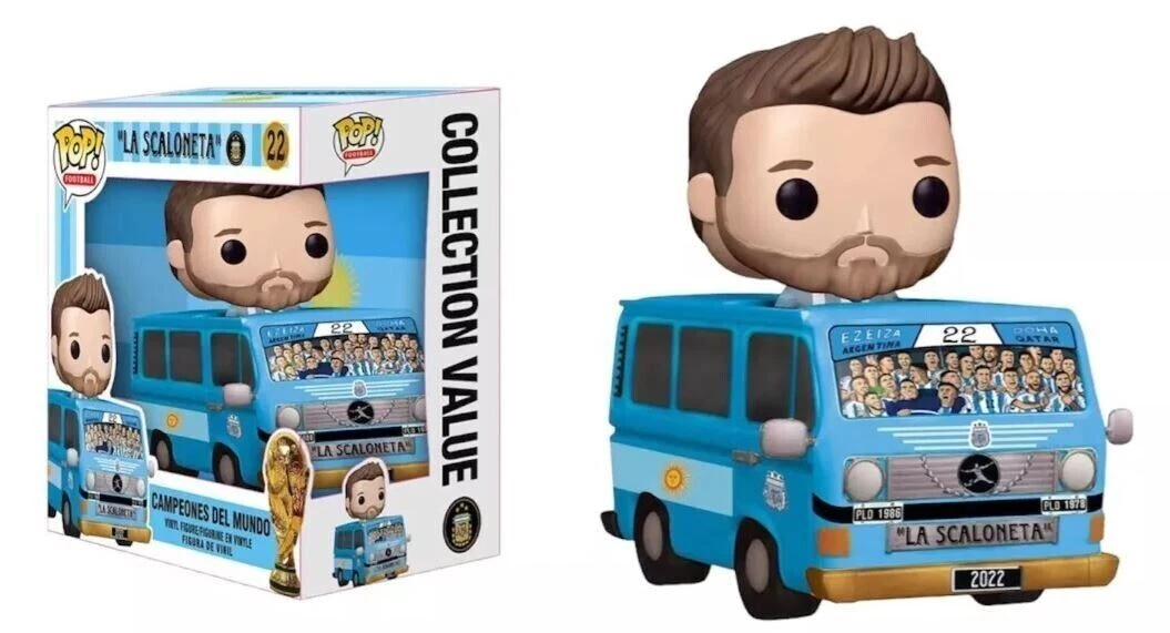 Messi Funko POP Style NEW custom Argentina With the Cup