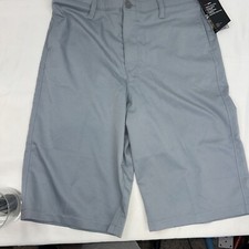 UNDER ARMOUR Boys Shorts Match Play Golf Grey Heat Gear 1290349 NWT 40 SIZE 20