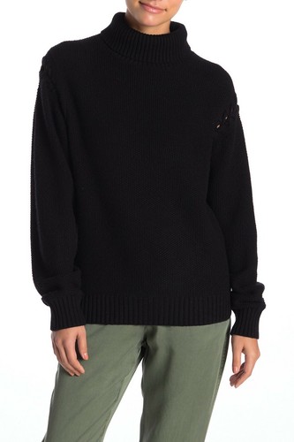 UGG Gisele Turtleneck Sweater Black 
