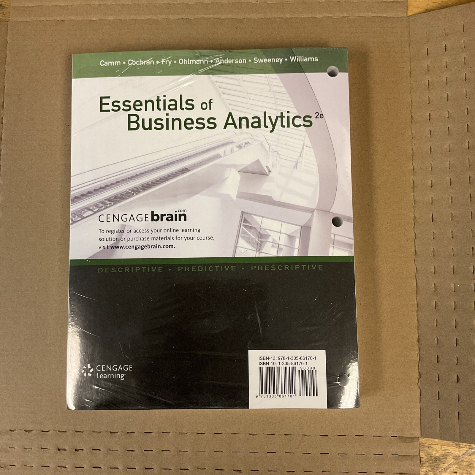 Essentials of Business Analytics, Loose-Leaf Version by James J. Cochran and Jeffrey D. Camm ...