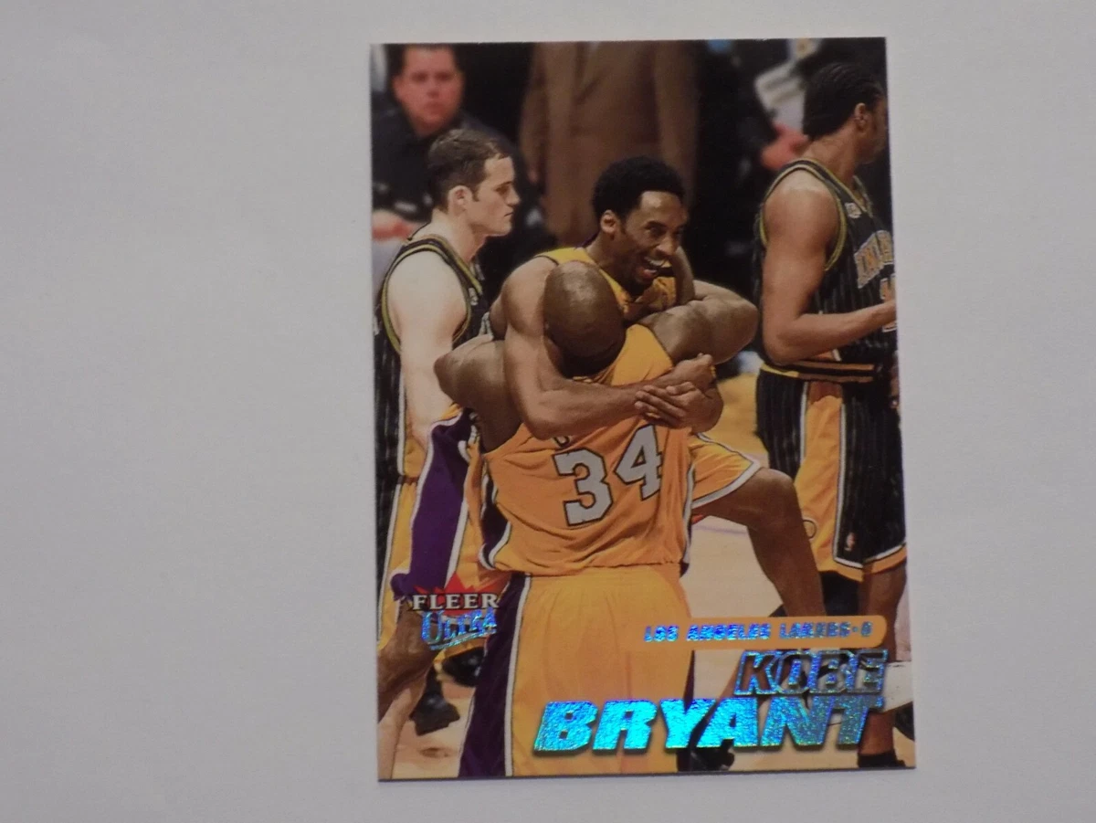 2000-01 Fleer Ultra Card #10 Shaq with Kobe Bryant Lakers HOF | eBay
