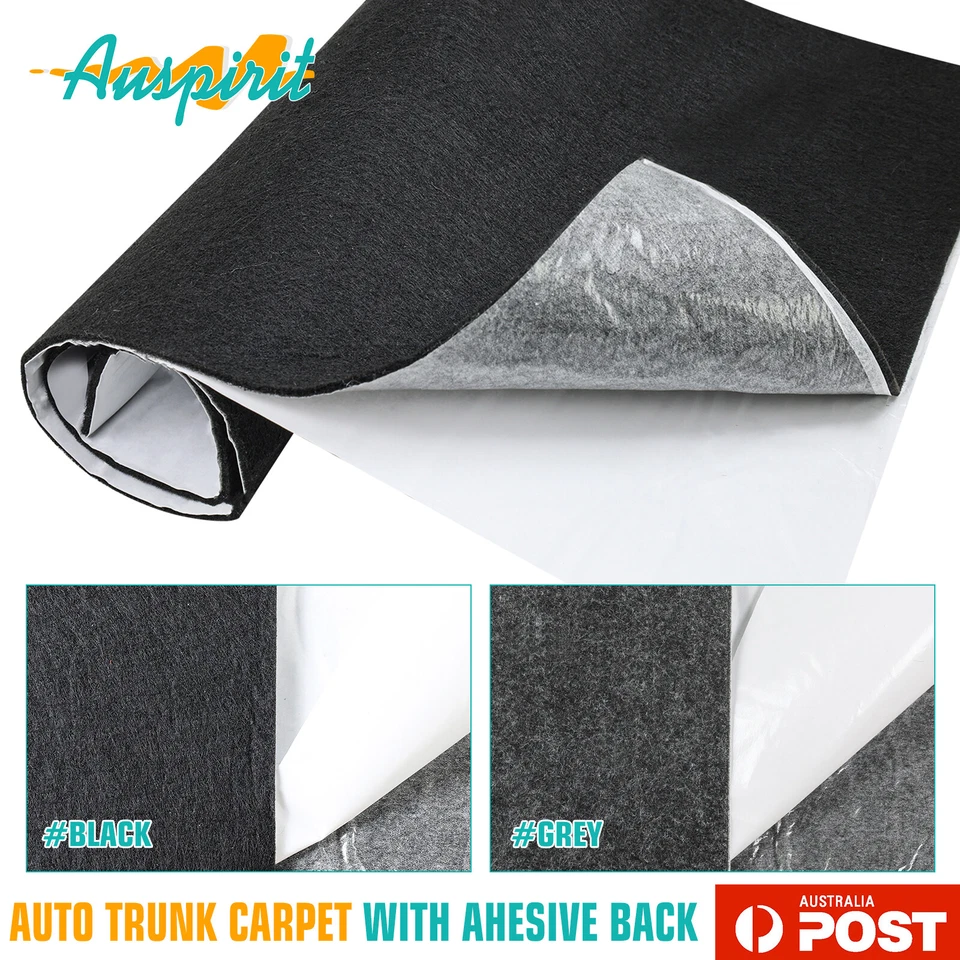 Roll Adhesive Felt Car Ute Trunk Carpet Lining Cabinet Drawer Liner Easy Install