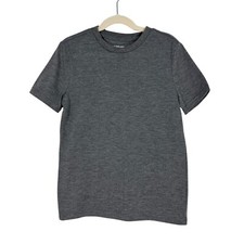 Urban Pipeline Boy  s Size Small 6-8 Solid Grey Short Sleeve Sleep Lounge Tee