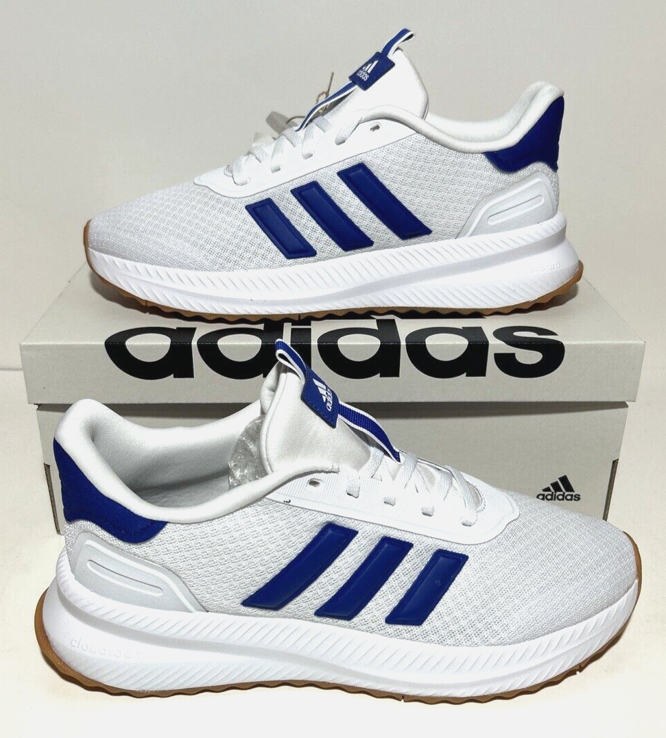 adidas X PLR Path Mens Size 11 White Blue Athletic Sneakers
