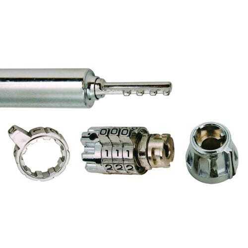 Trimax MAG200 Resettable Combination Bent Pin 5/8" Receiver Lock