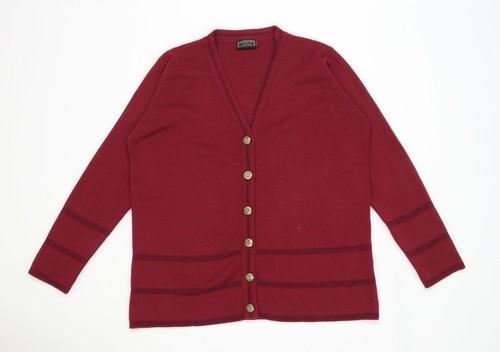 Debenhams Womens Purple Knit Cardigan 