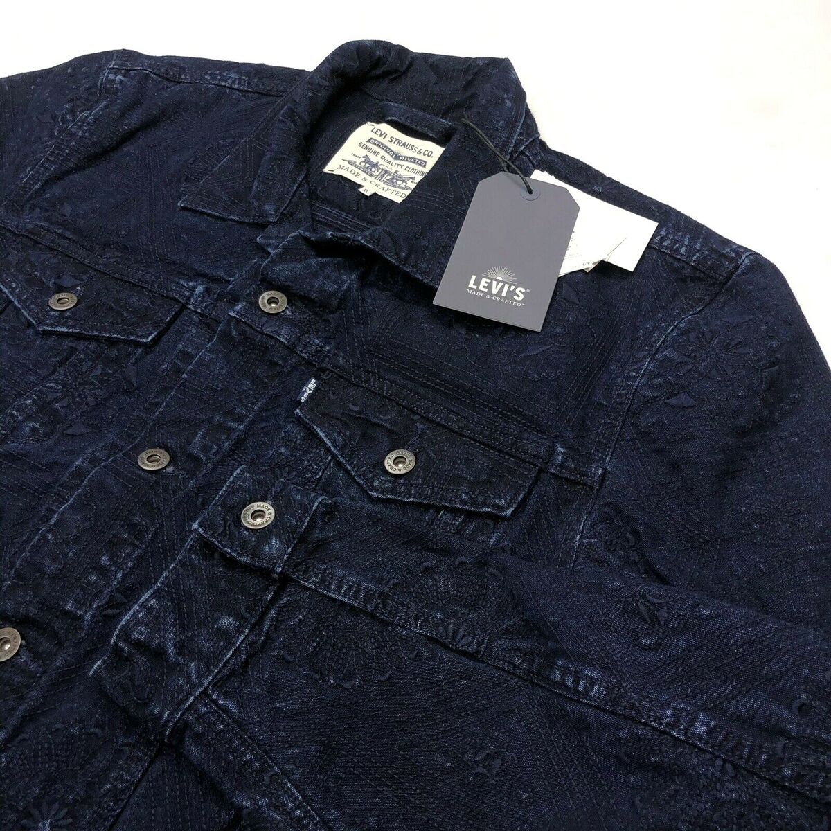 Levi Strauss Made & Crafted Type 3 Size XL Denim Embroidered Levi Strauss Made & Crafted Type 3 Size XL Denim Embroidered