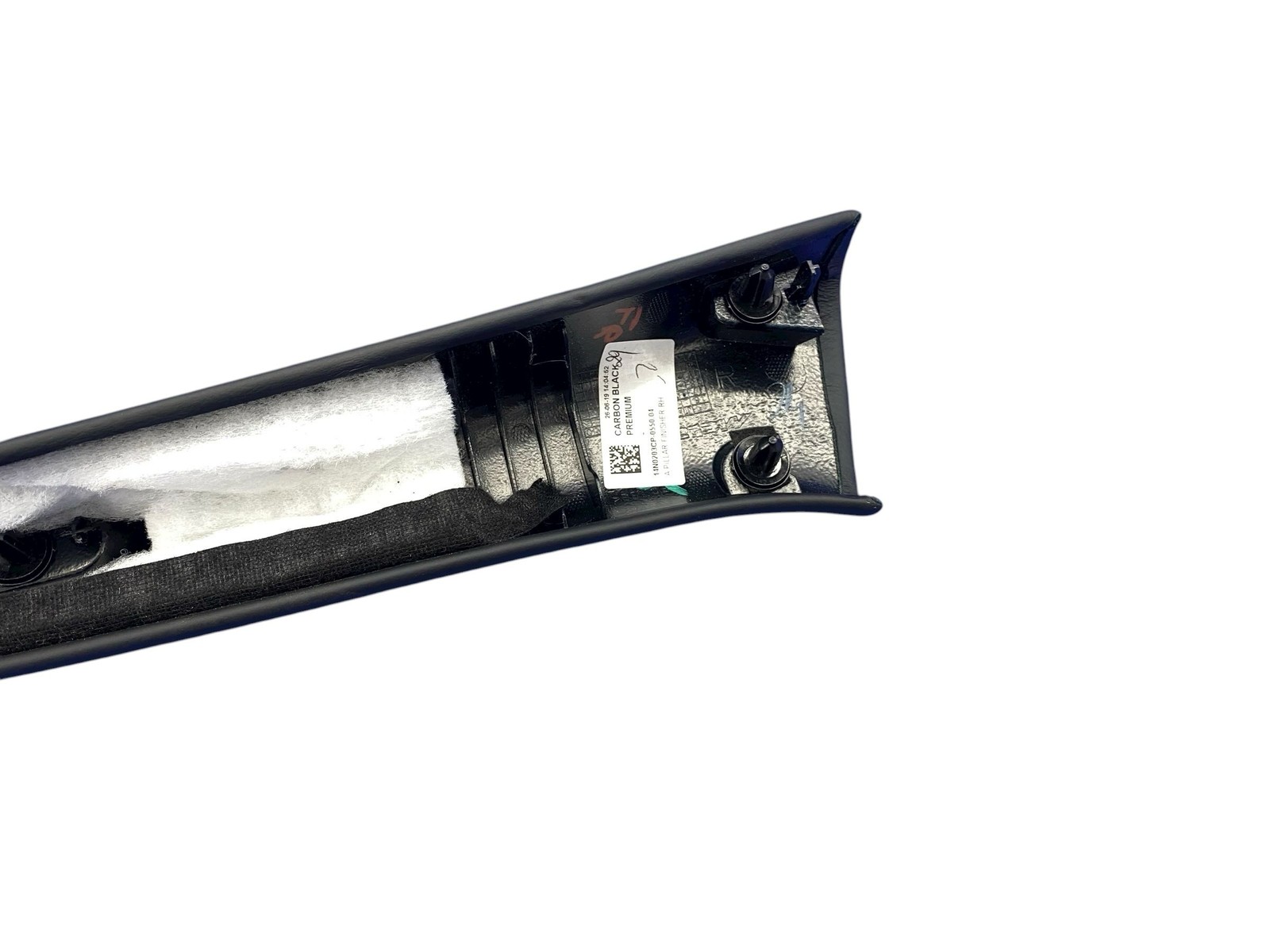 2018-2023 MCLAREN 720S FRONT RIGHT INTERIOR A PILLAR TRIM COVER PANEL 14N0203CP