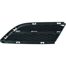DIEDERICHS Lüftungsgitter Grill Stoßfänger für BMW 3 Touring (E91) Schwarz Matt