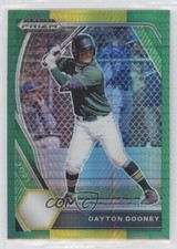 2021 Panini Prizm Draft Picks Green & Yellow Hyper Dayton Dooney #PDP169 qf6