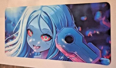 Rebecca - Cyberpunk 60x30cm | Waifu Anime Mousepad Playmat Matte Mauspad Pad