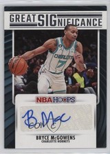 2023-24 Panini NBA Hoops Great SIGnificance Bryce McGowens #GS-MCG Auto 0n64