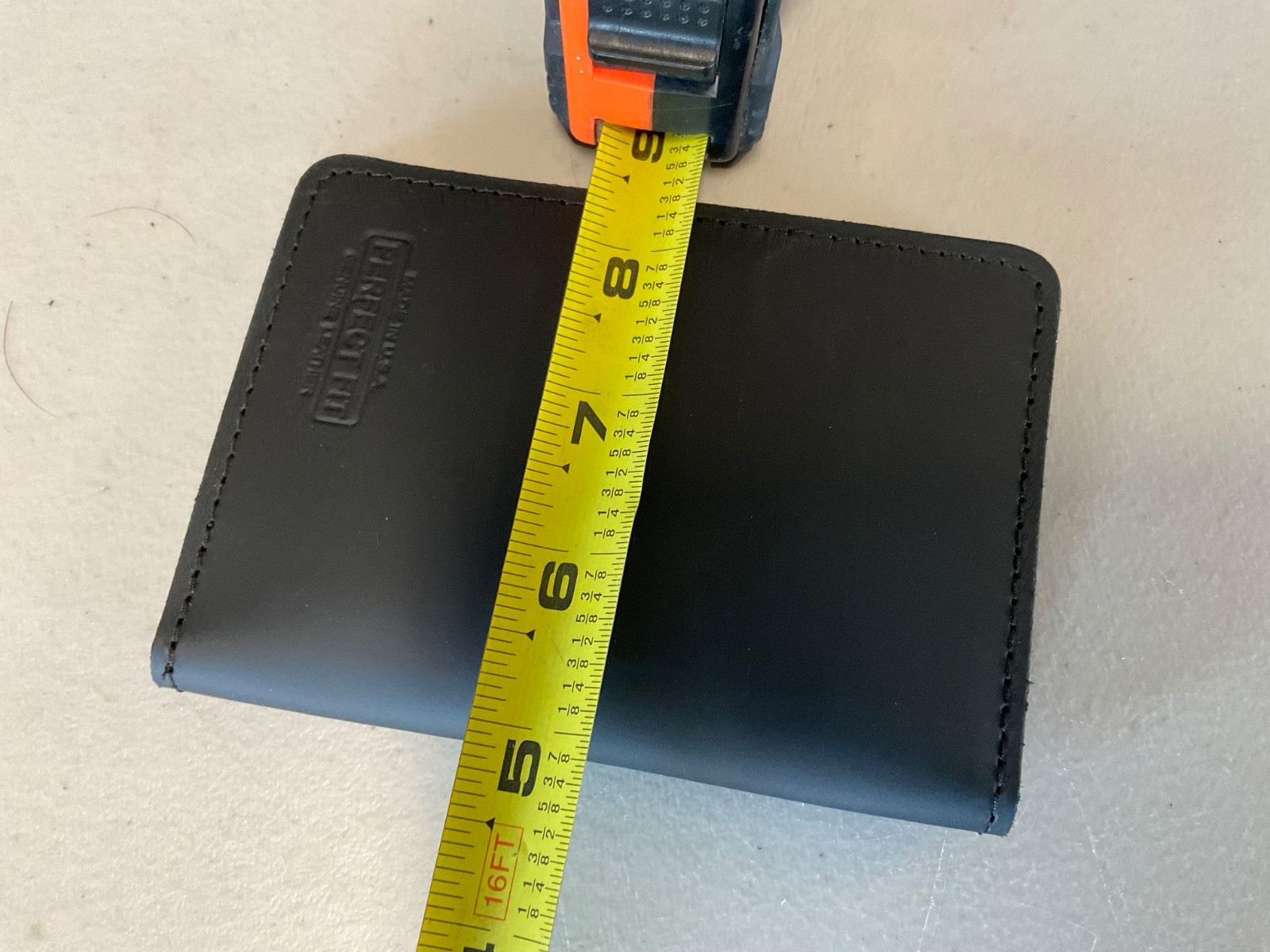 Leather Perfect Fit Shield Bifold Wallet / ID Holder