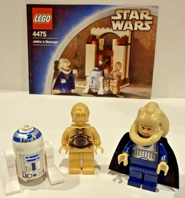 Lego Star Wars 4475 Minifigures - Bib Fortuna, C-3PO, R2-D2 sw0028 sw0076 sw0010