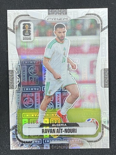 Rayan Ait-Nouri 2026 Panini Prizm FIFA World Cup Panini Logo Base /61 #131