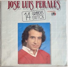 José Luis Perales ‎– 14 Grandes Exitos - Vinyl  Hispavox 1983 EX
