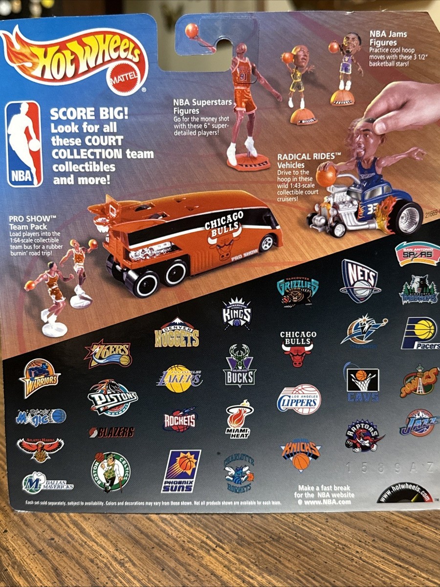 Hot Wheels 1998 NBA Court Collection Radical Rides #23 Michael