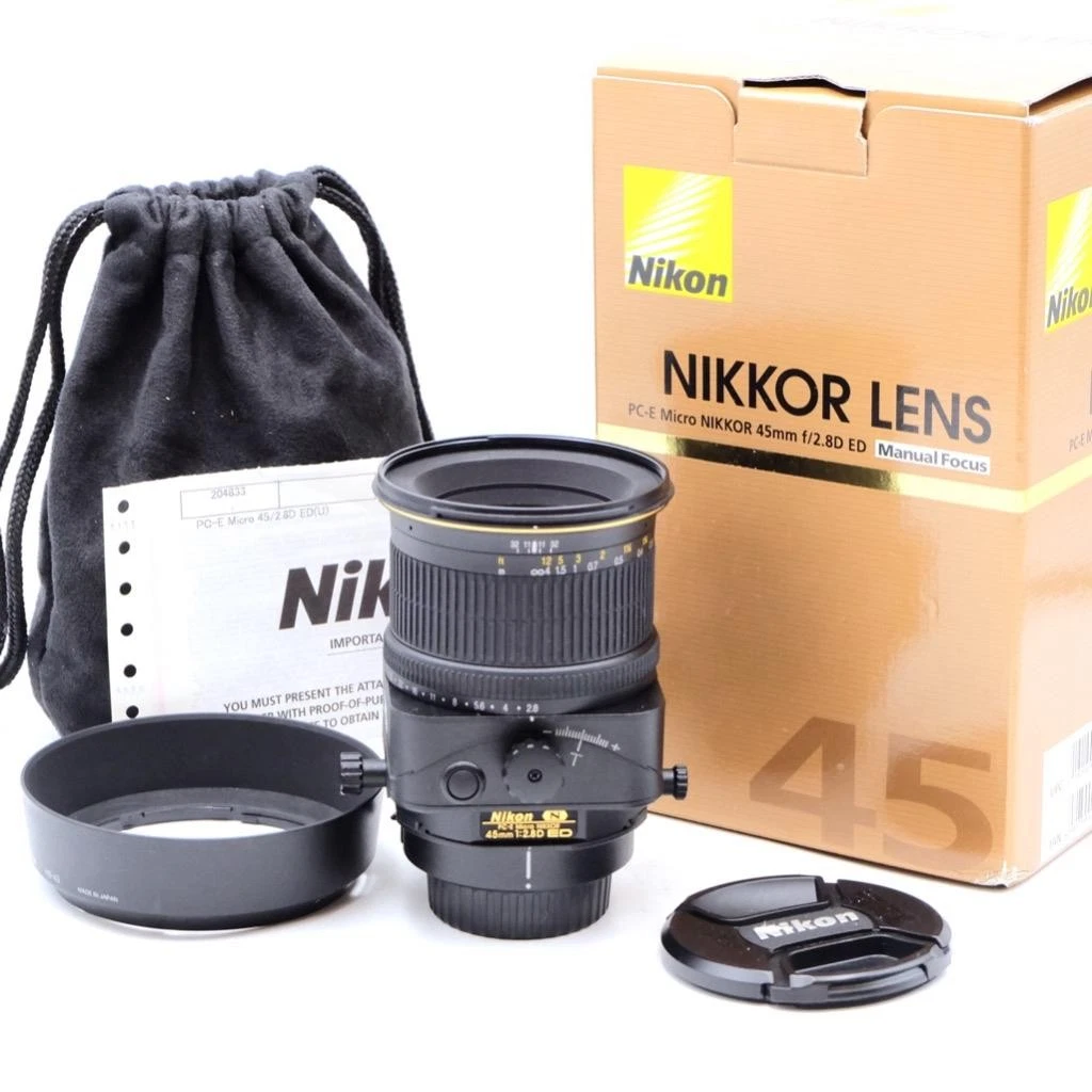 Nikon PC-E Micro NIKKOR 45mm Camera Lenses for sale | eBay